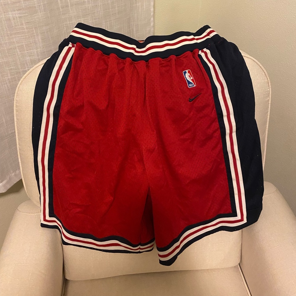 Nike NBA red basketball shorts
